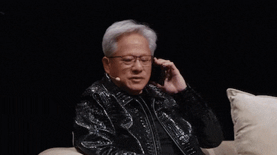 젠슨 황, 갤럭시 폴드 8 쓴다...트럼프와 통화
