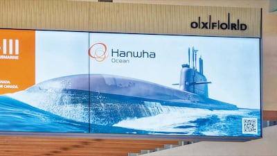 Hanwha's Ads for 60 Trillion Won Submarine Project