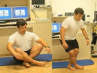30초 동안 의자에서 몇 번 앉았다 일어날 수 있나요?