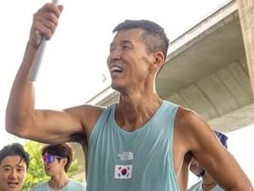 션, 81.5km 뛰고 11시간 만에 5kg 빠졌다