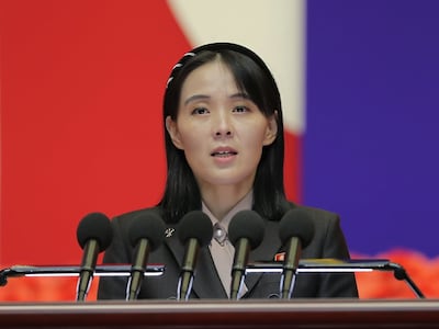 김여정 노동당 총무부장. /평양 노동신문=뉴스1