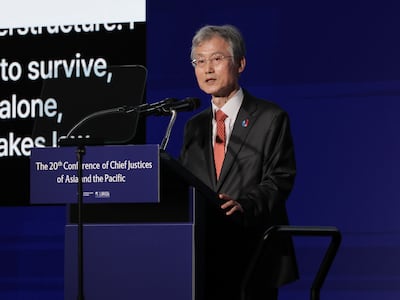 조희대 “어떤 도전에도 사법권 독립 지켜져야”