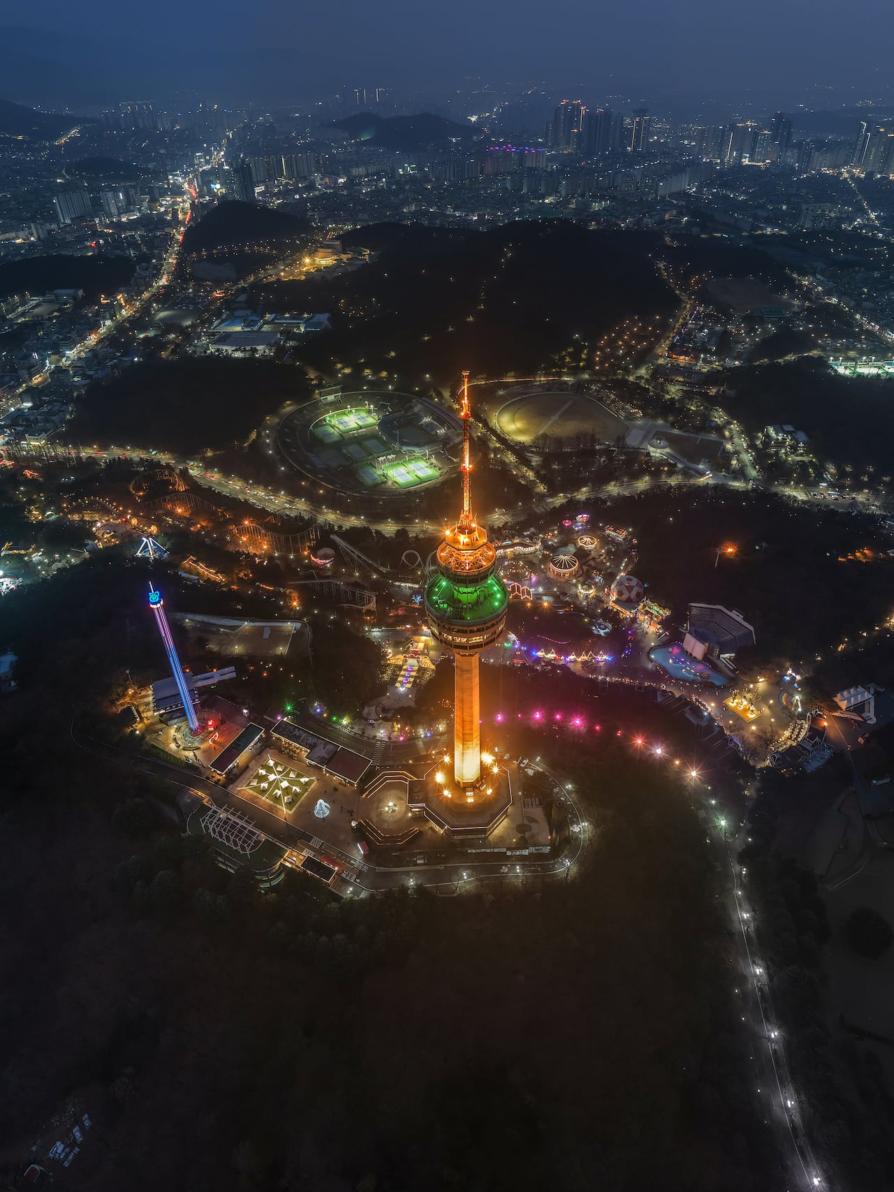 Christmas Trees Illuminate Korean Cities