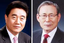 이동형 초대 회장(왼쪽), 오영우 명예회장.