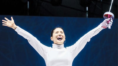 돌아온 펜싱 여제 송세라, 4년 만에 세계선수권 金