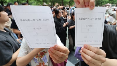 오전부터 투표지 동날 조짐… 송파 선관위는 일련번호 찍는 법도 몰라