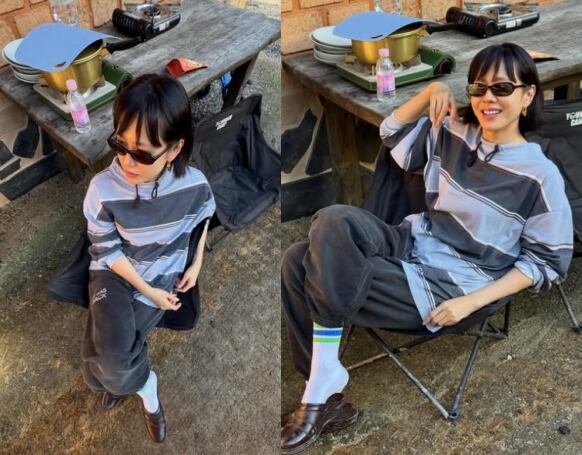 Son Ye-jin Debuts Short Bob, Casual Outfit Ahead of Theater Visit