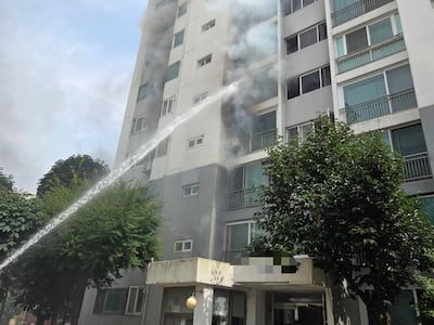 경기 고양 아파트에서 불… 소방 대응 1단계 발령