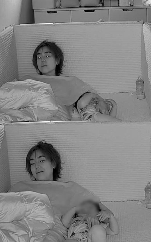 ‘강재준♥’ 이은형, 子 옆에 누운 사람 보고 깜짝 “일본 남자 아이돌인 줄”