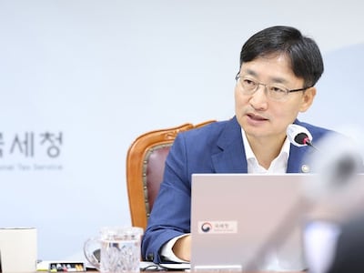 지방청장 회의서 발언하는 임광현 국세청장