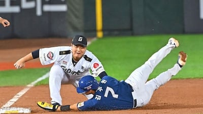 ‘타율 4위’ 해결사였는데, 국대 유격수 무모했던 3루 돌진…NC 4연패 비극의 씨앗 됐다