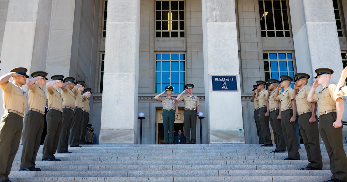 Marine Corps Command Relocates to Gyeryongdae Under Quasi-Four-Service System