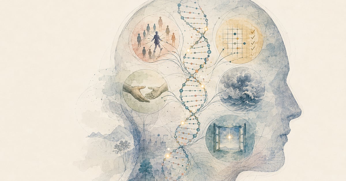 1,260 Genetic Variants Linked to Personality