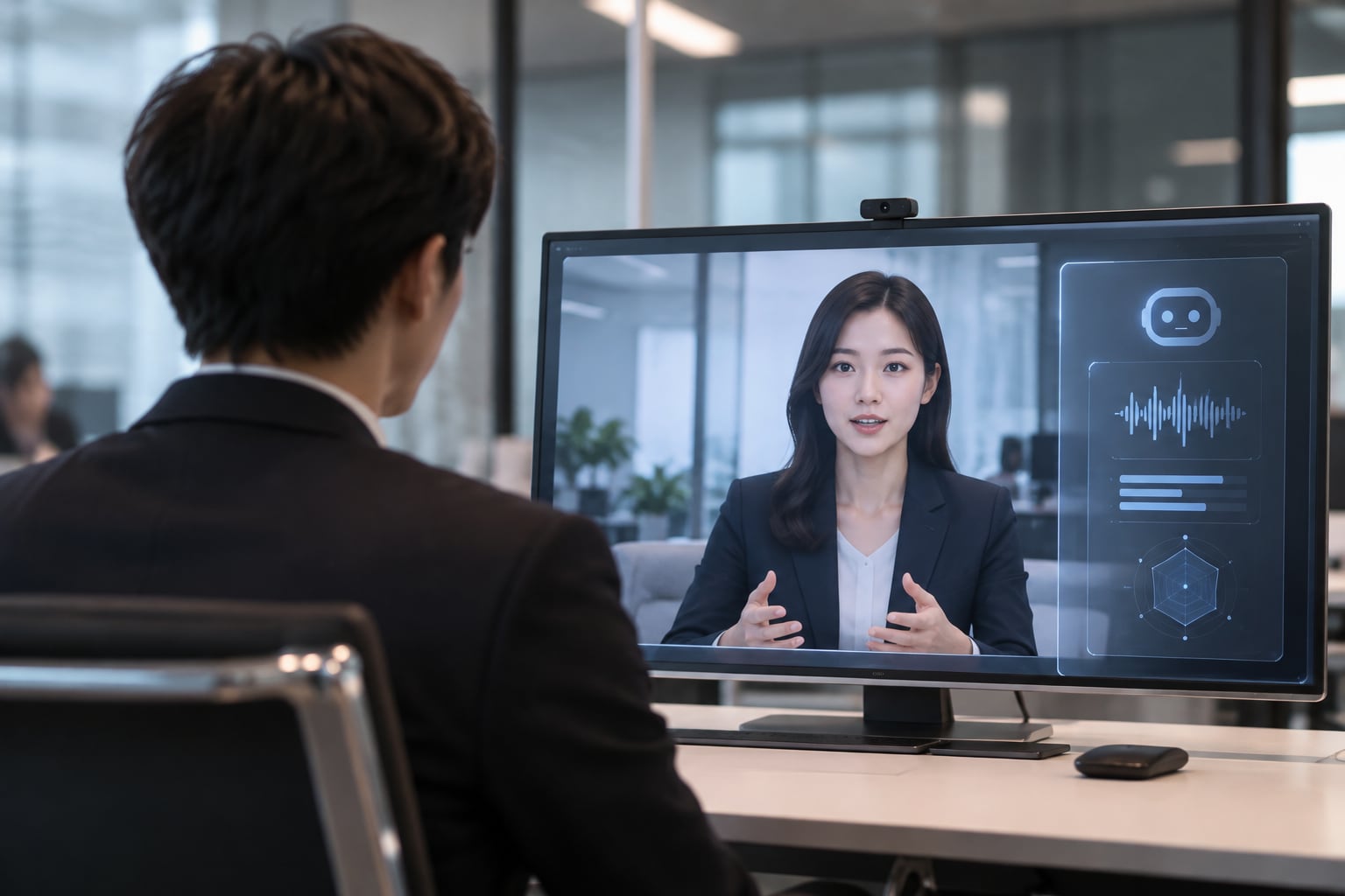SK AX, AI가 지원자와 30분 심층 면접…1800명 역량 평가 6시간 만에