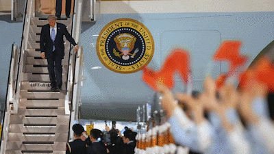 Trump Visits China After 9-Year Hiatus