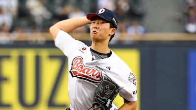 두산, NC 완파하고 3연승...2년차 최민석 7이닝 1실점, 박찬호 3타점