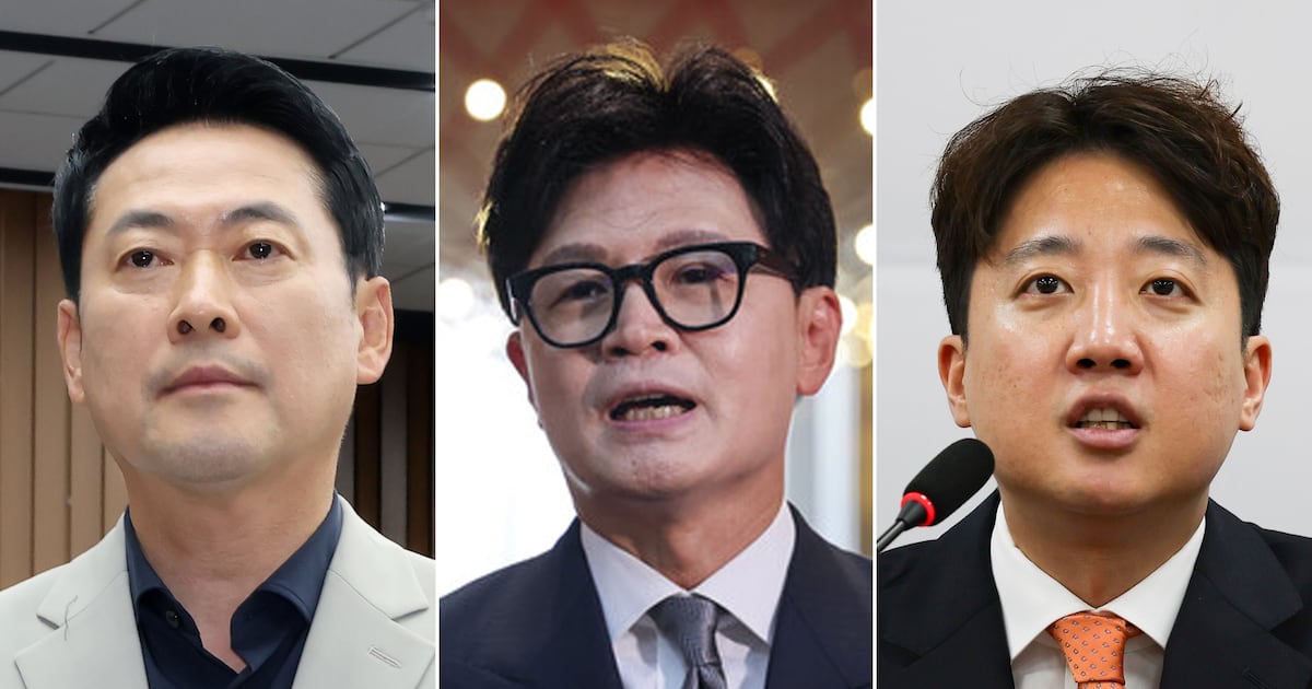 장동혁 상가에서 마주친 한동훈과 이준석, 묘한 기류의 첫 대면
