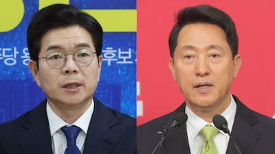 정원오 “유기견 입양시 25만원 지급” 오세훈 “7단 따릉이 보급 약속”