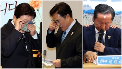 President, Democratic Party Leader, Assembly Speaker Shed Tears on Same Day