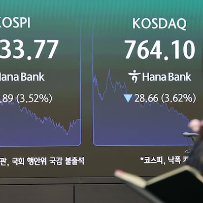코스피 5500까지 떨어졌는데... 與대변인 “내년 1만피 기대”
