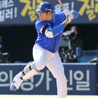 최형우, KBO에서 가장 많은 안타 친 타자 됐어요!