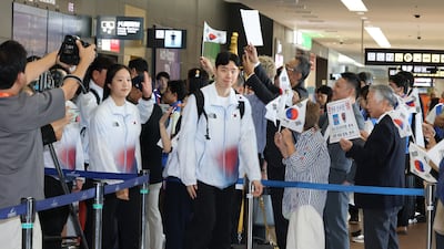 태극전사 본진 나고야 입성…신유빈·서승재 등 122명 도착, 19일 개회식