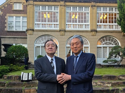 하토야마 전 日총리, 헌정회와 만찬회 “듣기 좋은 말 때문에 역사 외면 안 돼”