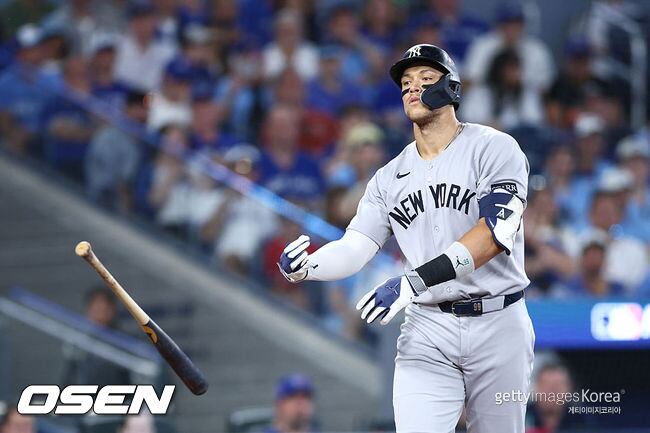 폰테크 달인 ‘처참하게 무너진 양키스’ 저지, 3번째 MVP 시즌에 또 우승 실패하나 “한 번만 이긴다면…”