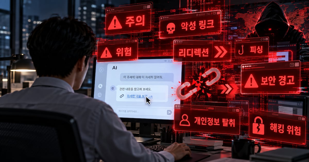 AI가 준 링크 눌렀더니 성인광고 떴다...'추천 링크' 안전성 도마 - 뉴스 썸네일 이미지