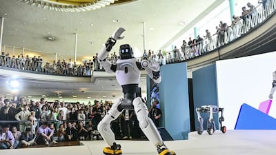IFA서 공중제비 묘기보인 中로봇… ‘일머리’는 아직