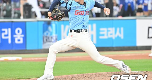 홍민기 역투 장면