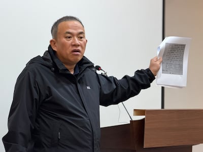 明, ‘가짜 제보자’ 신용한 비방… 공직선거법 위반 경찰 조사