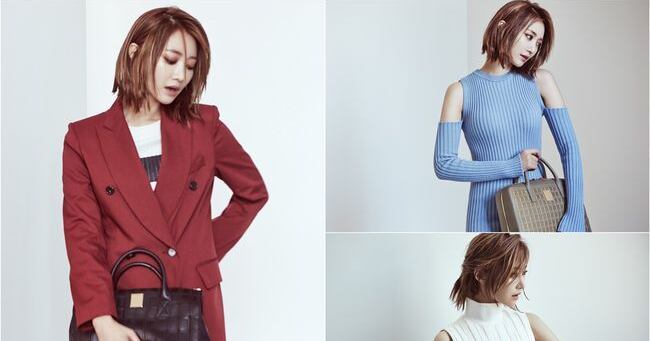 고준희, 시크한 레드 정장 '여성들의 워너비'