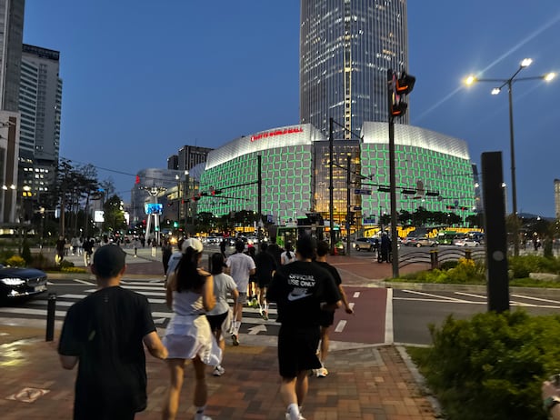 On Running Seoul store at The Hyundai Seoul department store