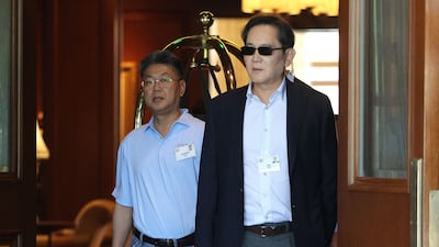 Samsung Chairman Expands Foundry Ties at Sun Valley Conference