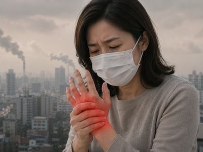 "마스크 안 쓰면 관절 쑤신다"<br> 서울대병원 충격 연구 결과