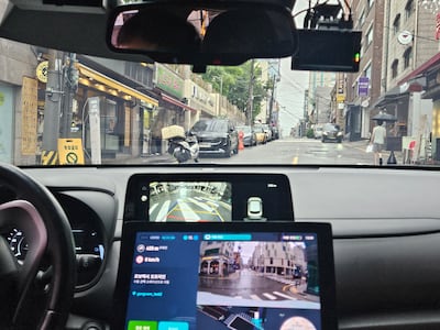 잘 달리던 中 로보택시,<br> 강남 골목 들어서자 "어? 왜 이래"