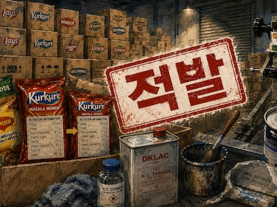 "으악 음료수 맛이 이상해"<br> 인도 수출창고서 끔찍 광경