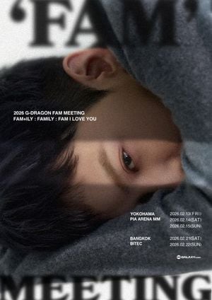 G-DRAGON's First Solo Fan Meetings Expand to Japan, Thailand